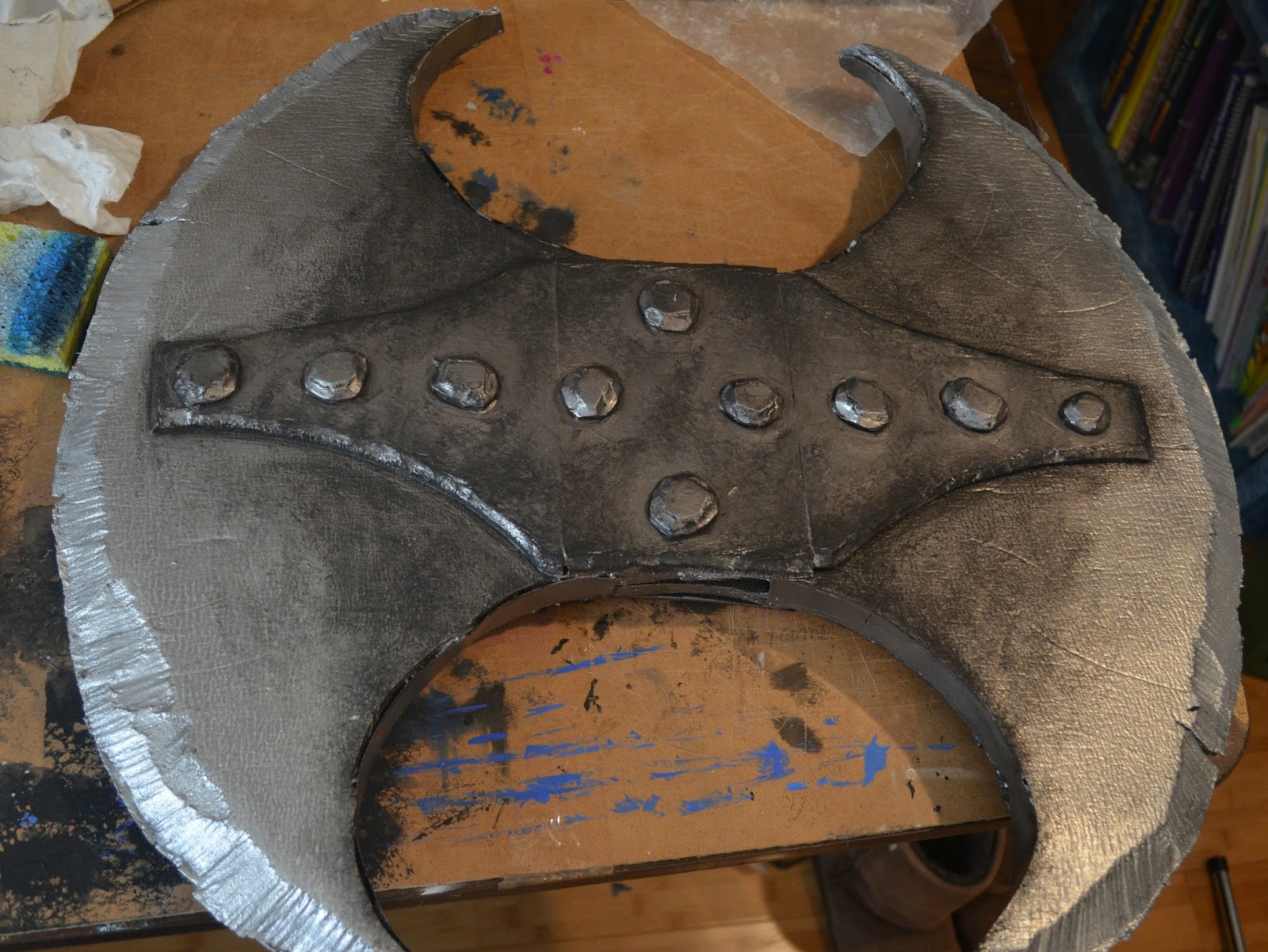 Painting Craft Foam To Look Like Metal Painting Craft Foam To Look Like Metal
