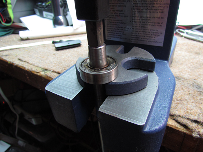 New Quill/Spindle Bearings and Quill Reassembly Craftsman KingSeeley