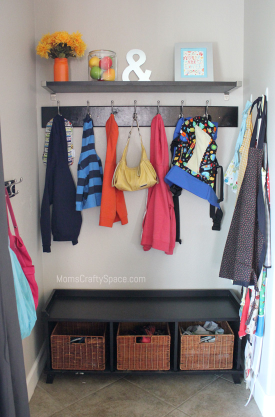 Kitchen Mud Room Nook Makeover Happiness Is Homemade