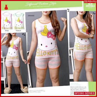 SCP080P57 Piyama Hk Pajamas Set Baju Tidur Wanita | BMGShop