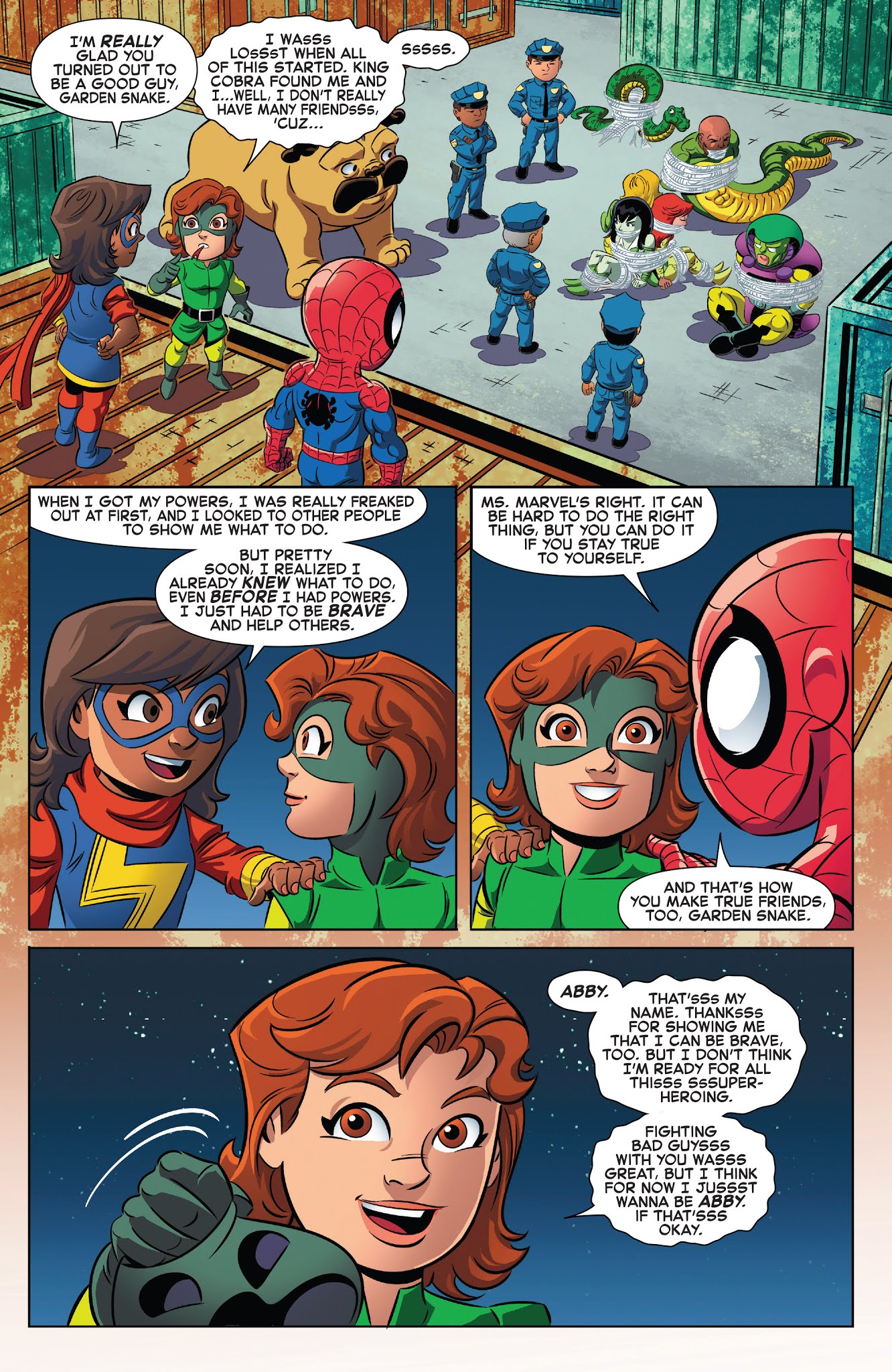 Read online Marvel Super Hero Adventures: Ms. Marvel and the Teleporting Dog comic -  Issue # Full - 19