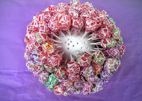 candy lollipop centerpiece