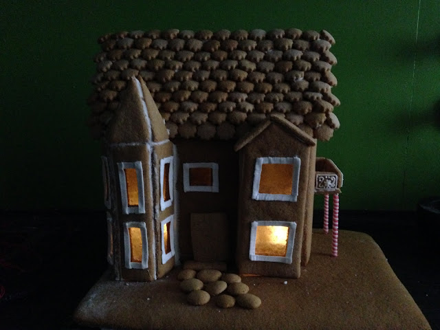 Ein Lebkuchenhaus? Oder eine viktorianische Lebkuchenvilla?
