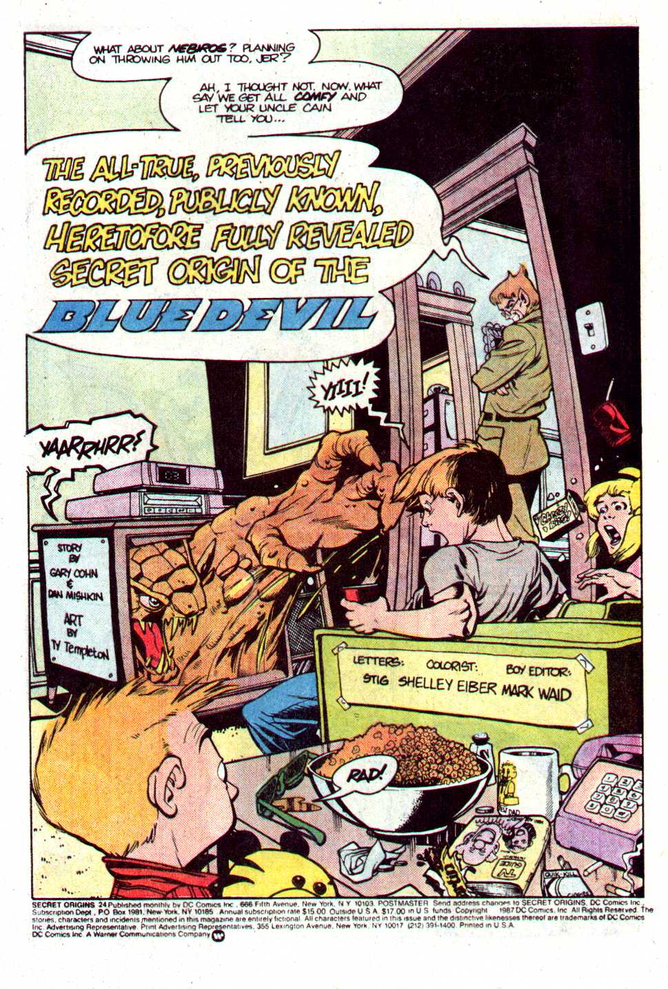 Read online Secret Origins (1986) comic - Issue #24 - 3