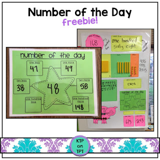 https://www.teacherspayteachers.com/Product/Number-of-the-Day-FREEBIE-761990