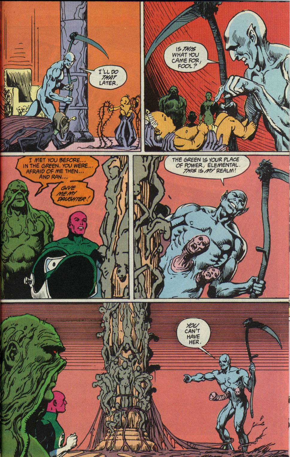 Read online Swamp Thing (1982) comic -  Issue #98 - 17