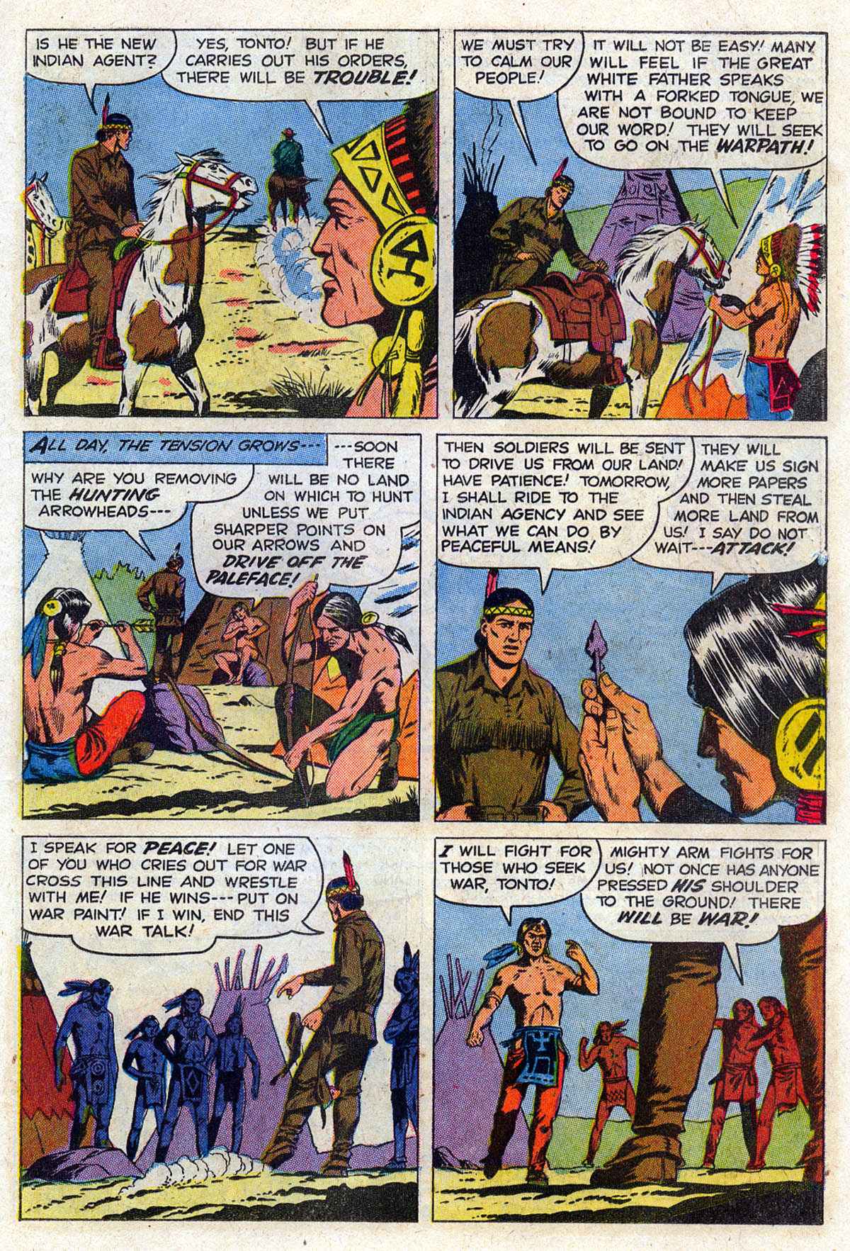 Read online Lone Ranger's Companion Tonto comic -  Issue #18 - 23
