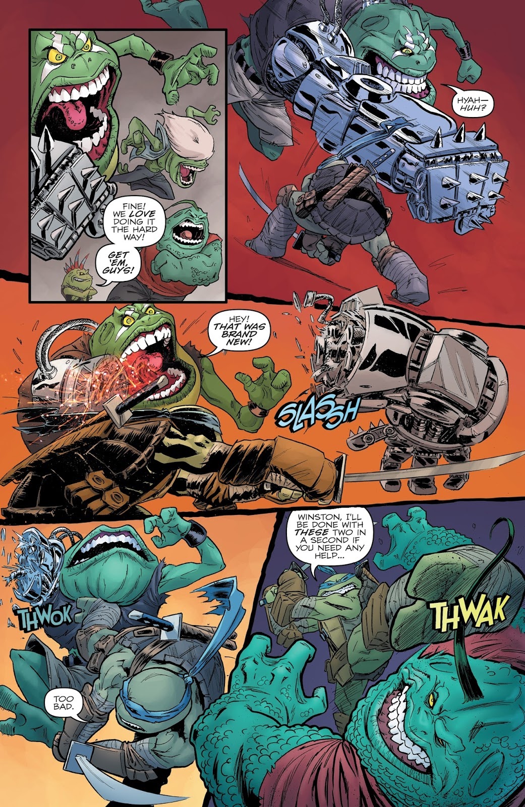 Read online Teenage Mutant Ninja Turtles: The IDW Collection comic -  Issue # TPB 10 (Part 4) - 22