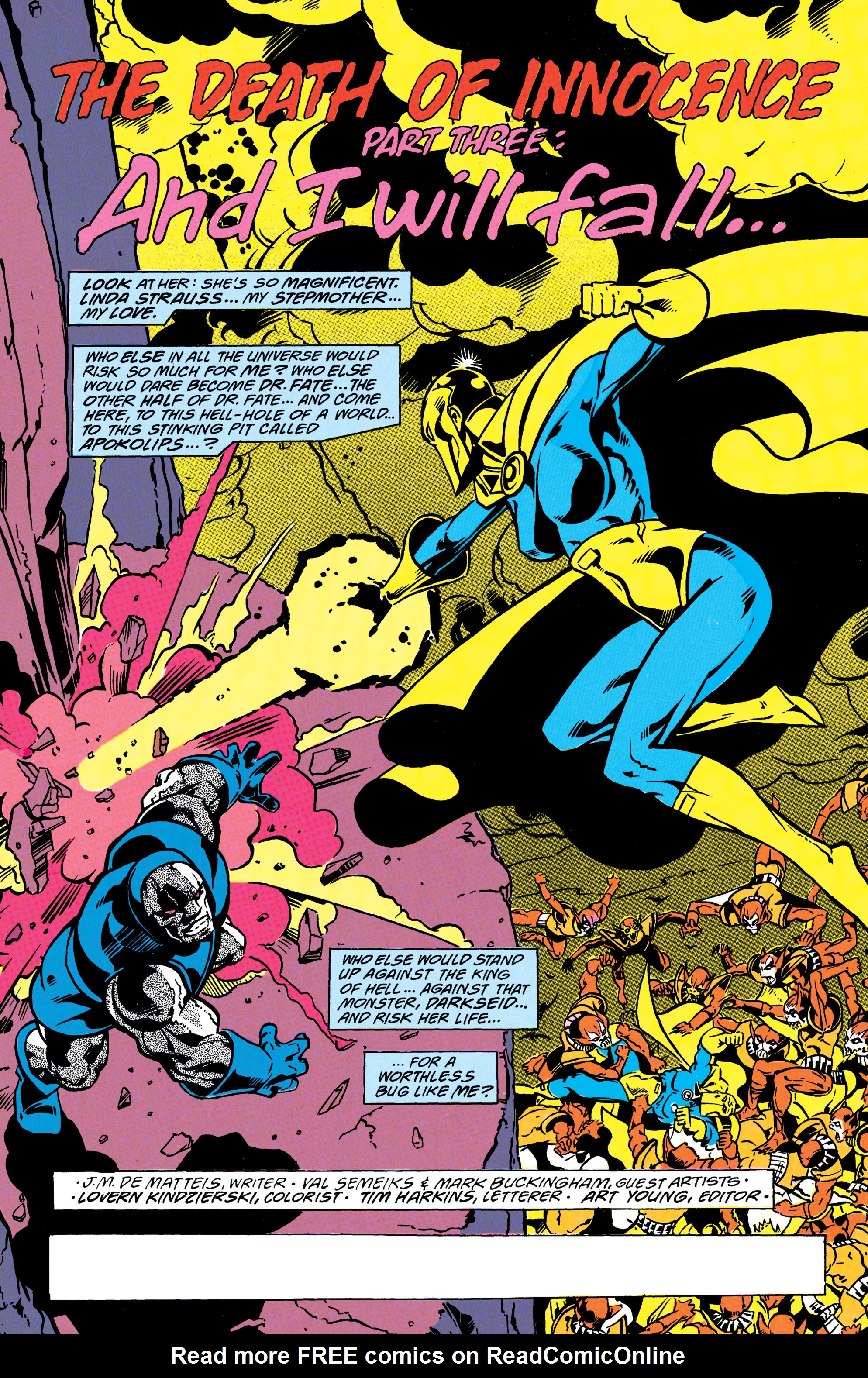 Read online Doctor Fate (1988) comic -  Issue #12 - 2