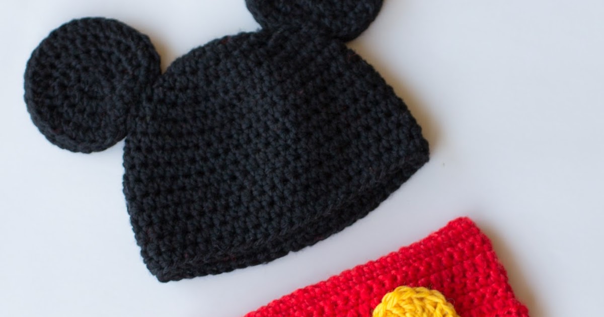 5 Mickey Mouse Knit Hat Patterns The Funky Stitch