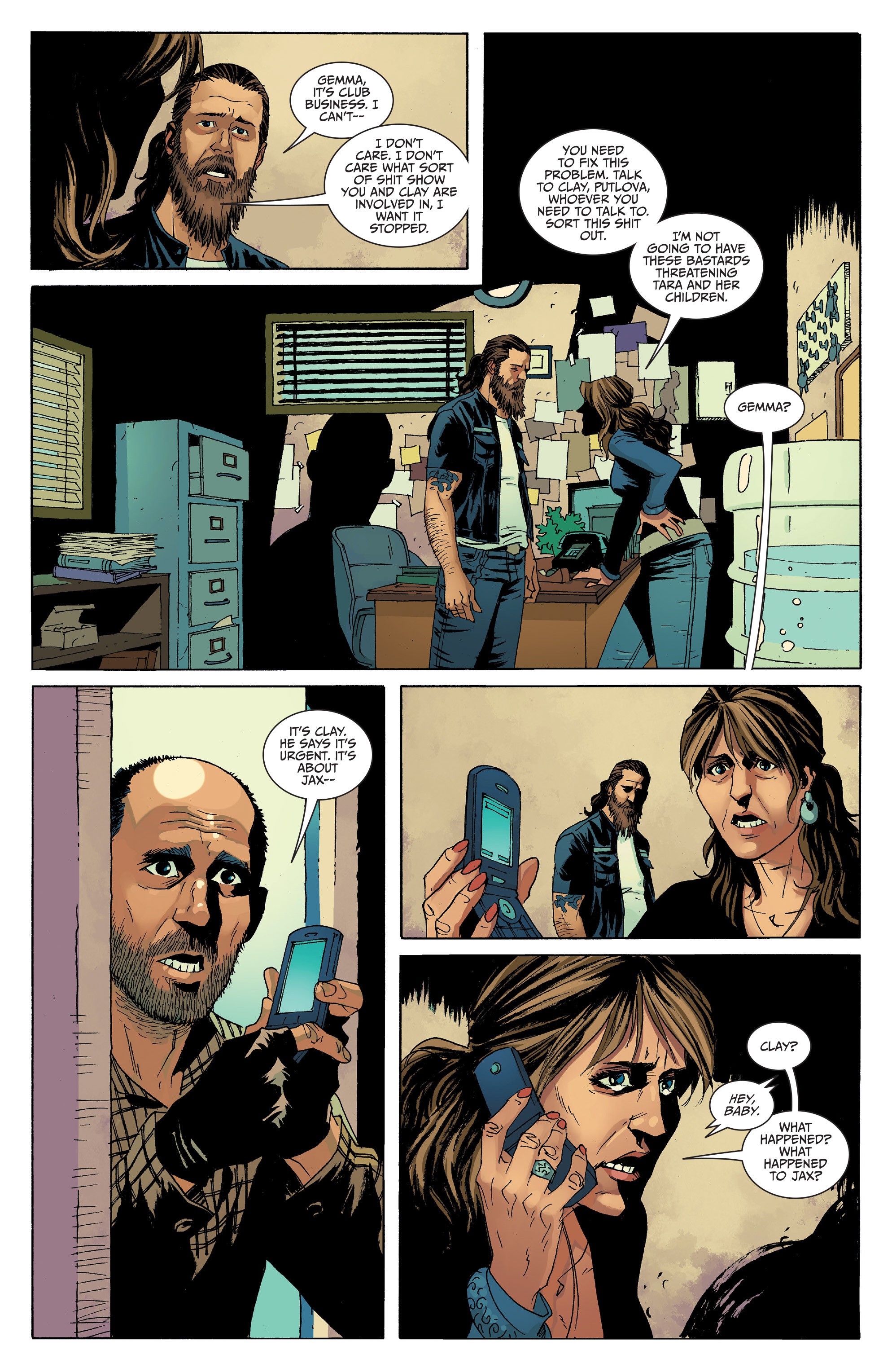 Read online Sons of Anarchy comic -  Issue #9 - 6