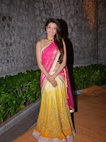 Kajal at Dil Raju Daughter Wedding-cover-photo
