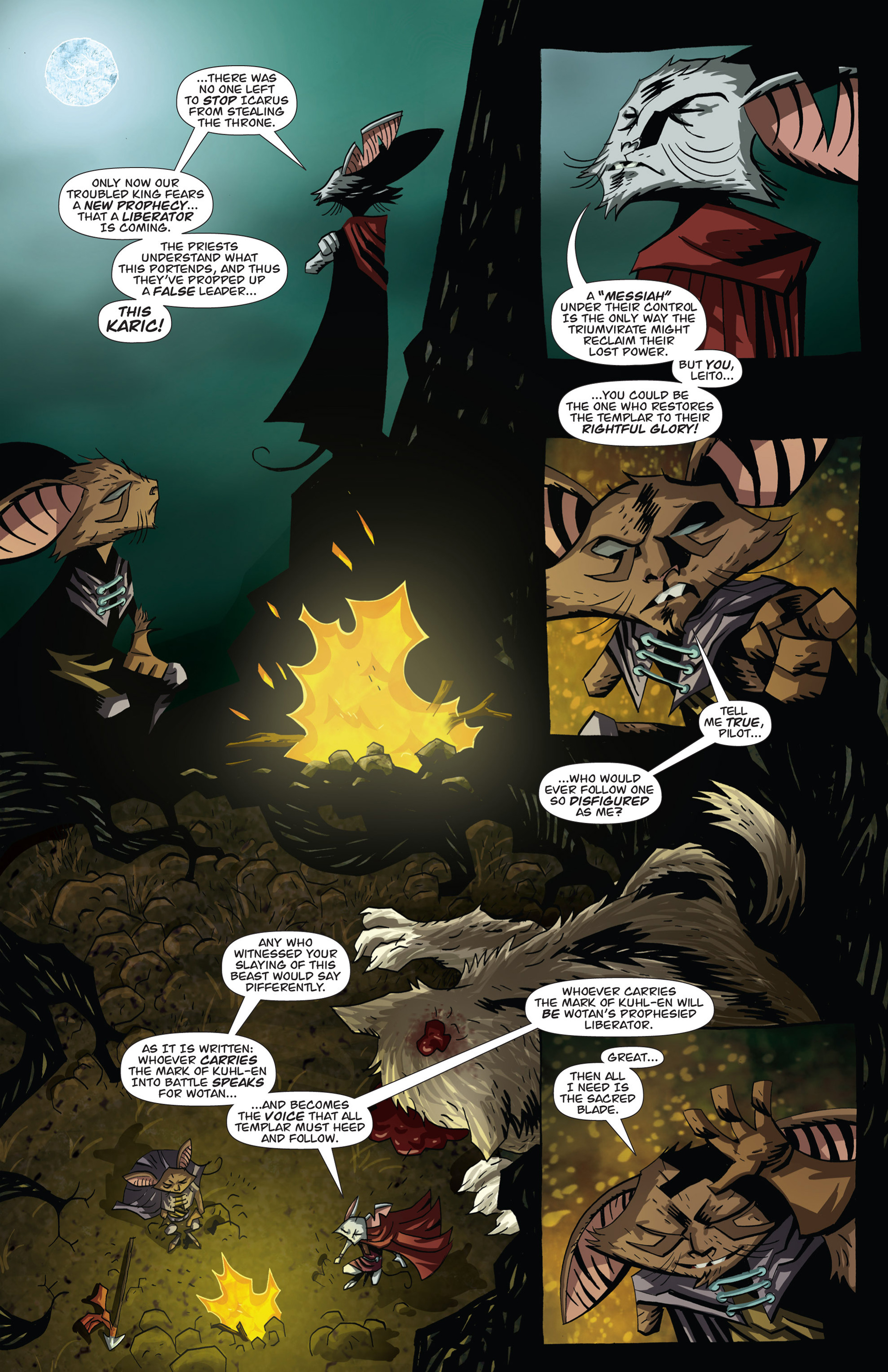 The Mice Templar Volume 4: Legend issue 6 - Page 24