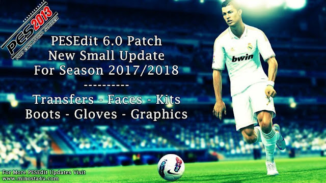 PES 2013 Small Update V.1 dari Minosta4U untuk PESEdit 6.0