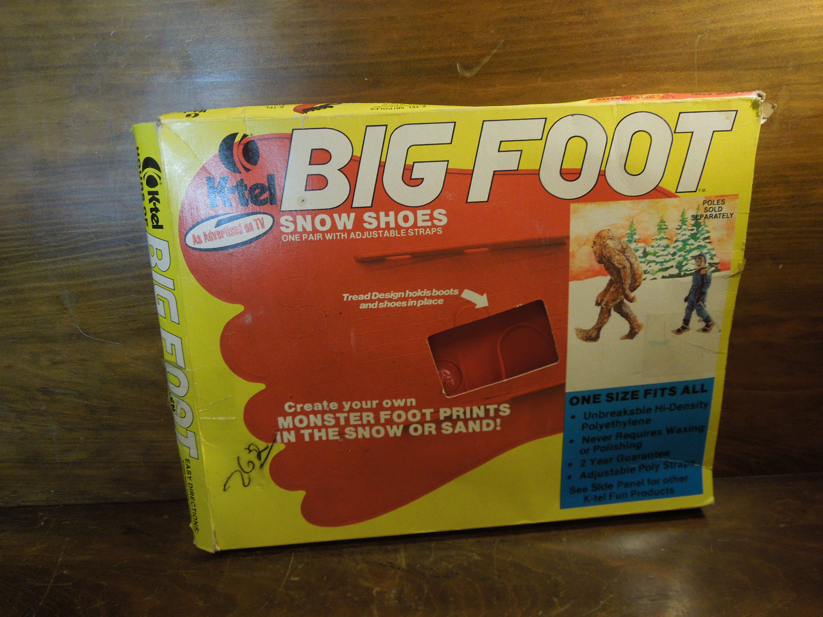 History's Dumpster KTel's Bigfoot Snowshoes