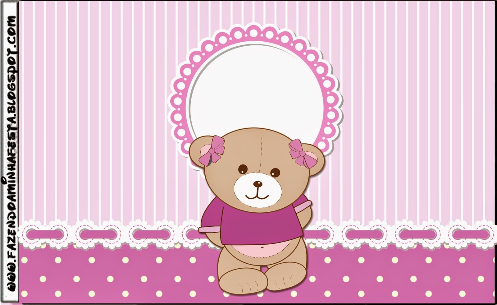 Cute Girl Bear in Lilac: Free Printable Candy Bar Labels. Cute Girl Bear in Lilac Free Printable Labels.