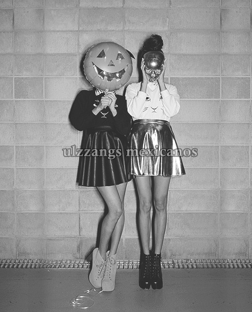 Ulzzangs Mexicanos D ulzzangs en halloween y dia de muertos D