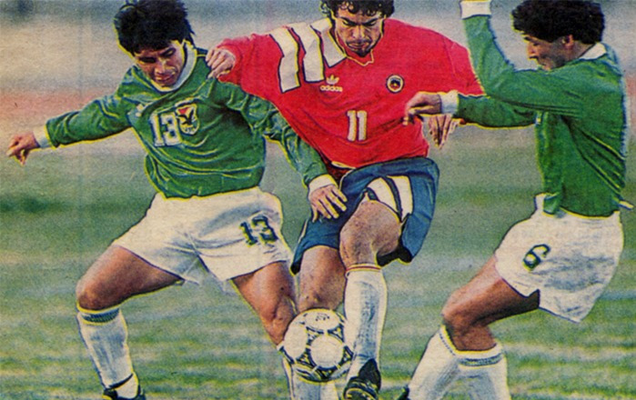 Partidos de la Roja [13/06/1993] BoliviaChile 13