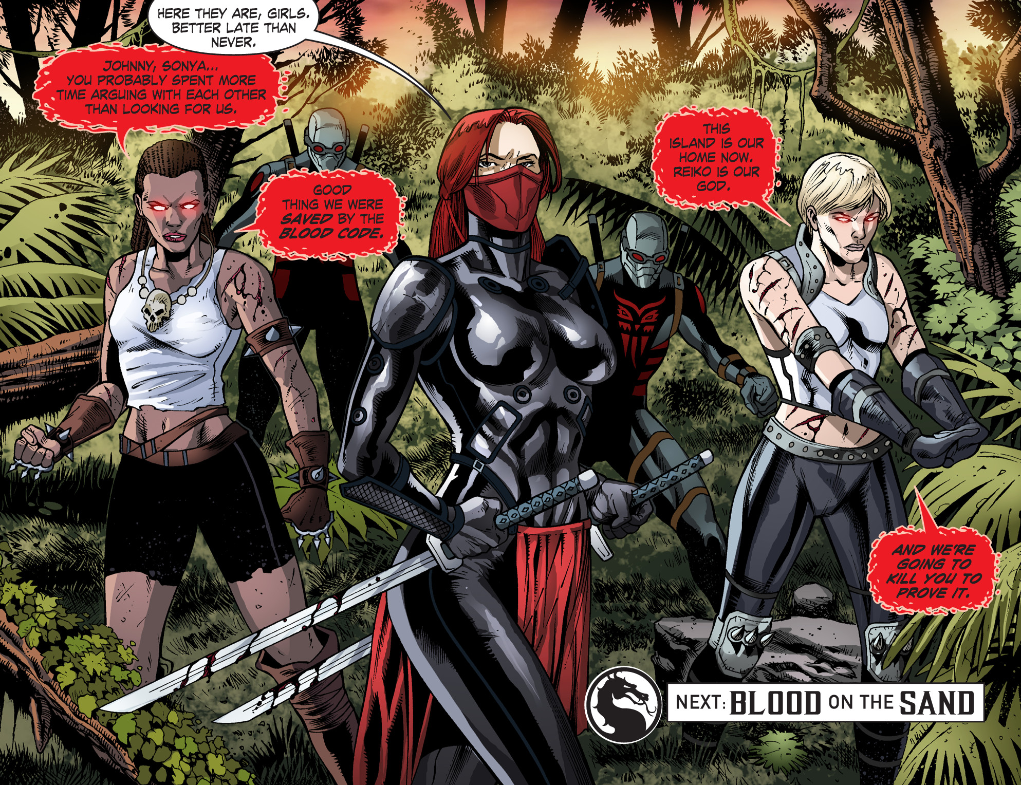Read online Mortal Kombat X [I] comic -  Issue #24 - 23