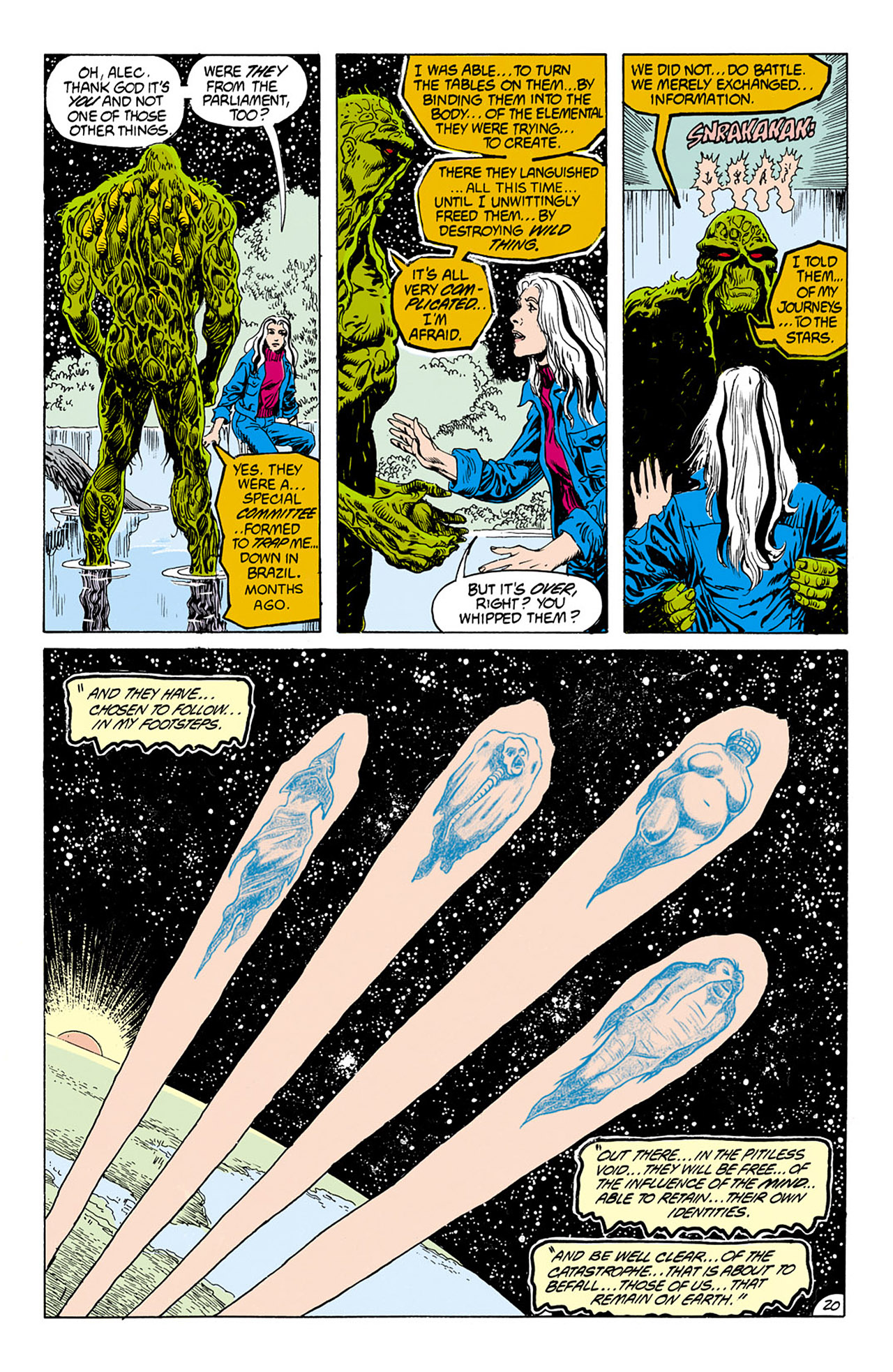 Swamp Thing (1982) Issue #74 #82 - English 20