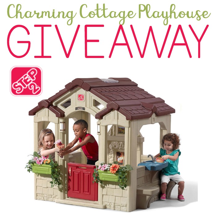 Step2 Charming Cottage Playhouse Giveaway, Ends 7/13 Nanny to Mommy