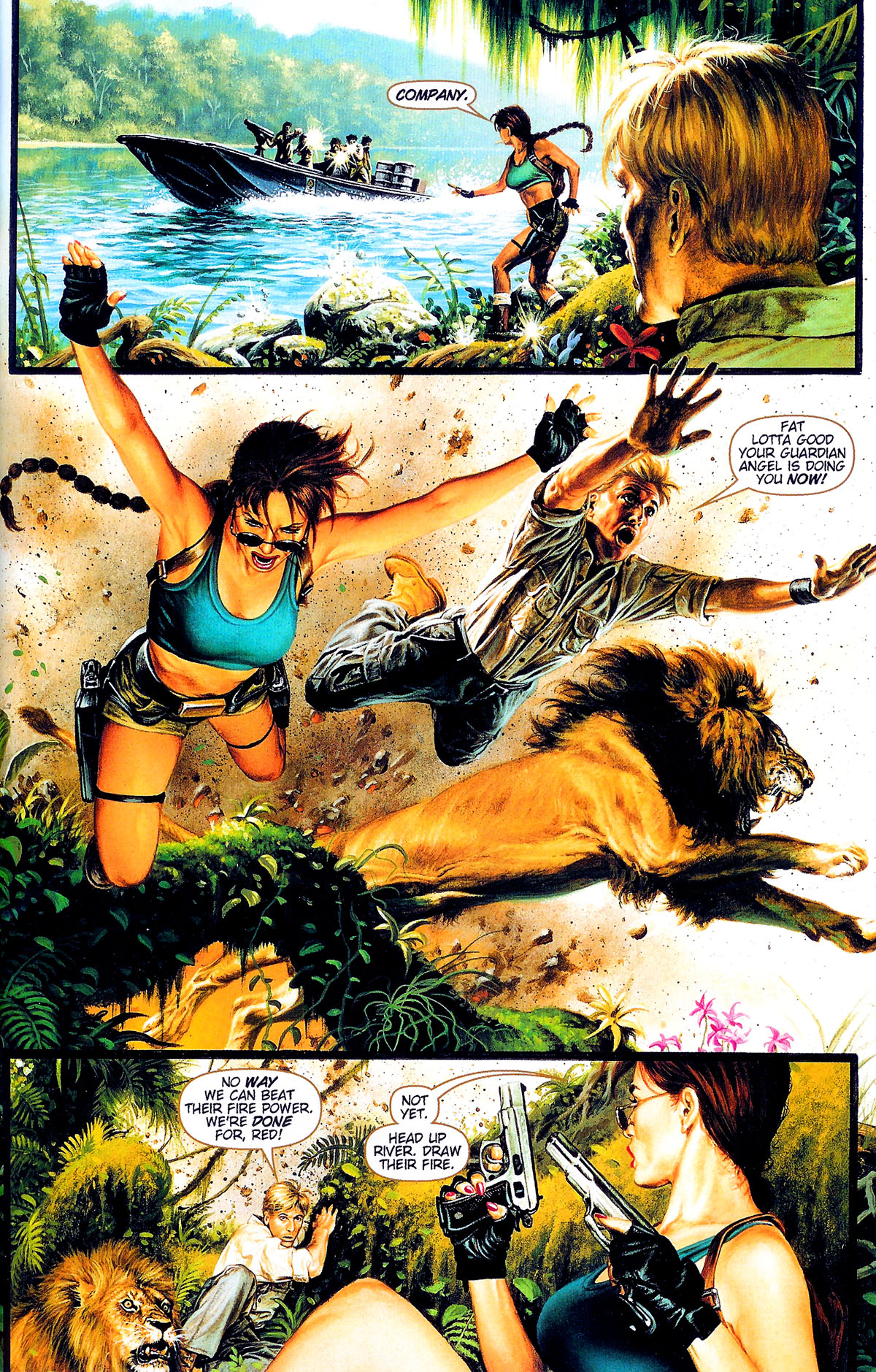 Read online Tomb Raider: The Greatest Treasure of All comic -  Issue #1 - 6