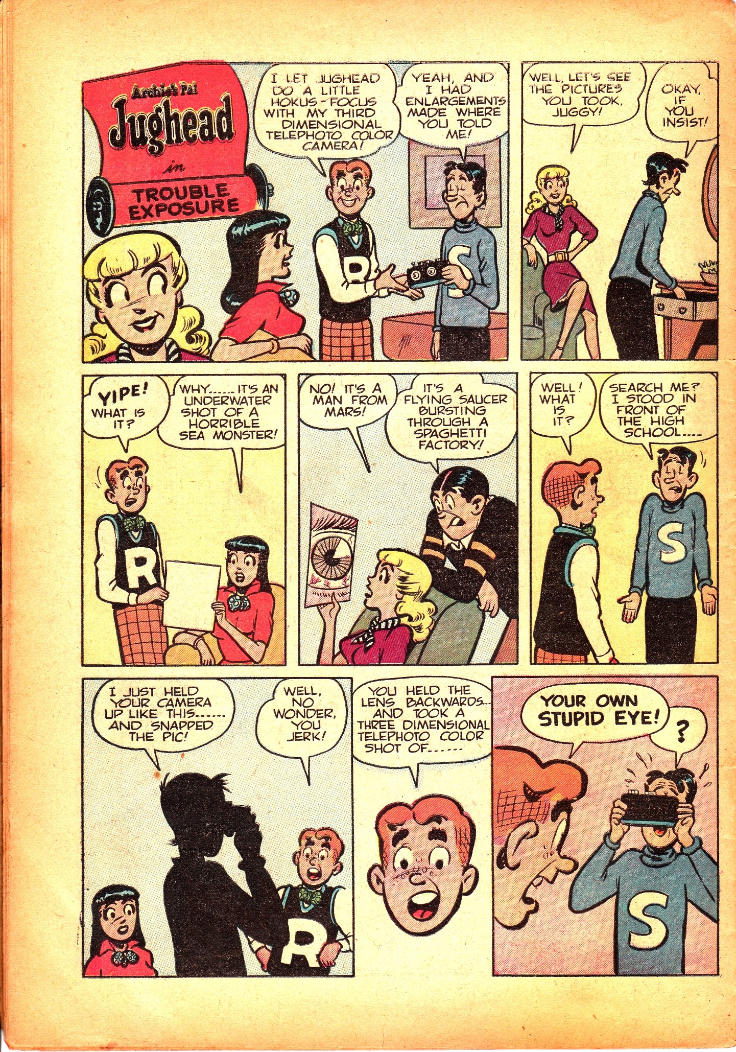 Read online Archie's Pal Jughead comic -  Issue #24 - 30