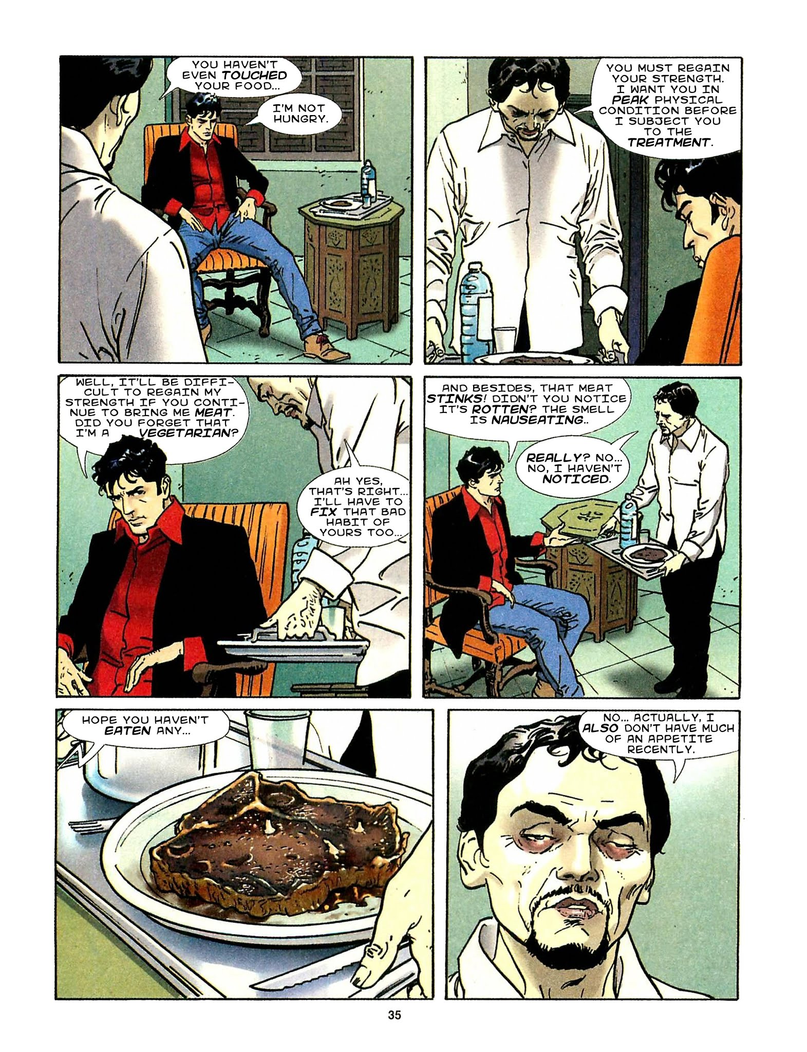 Read online Dylan Dog (1986) comic -  Issue #242 - 34