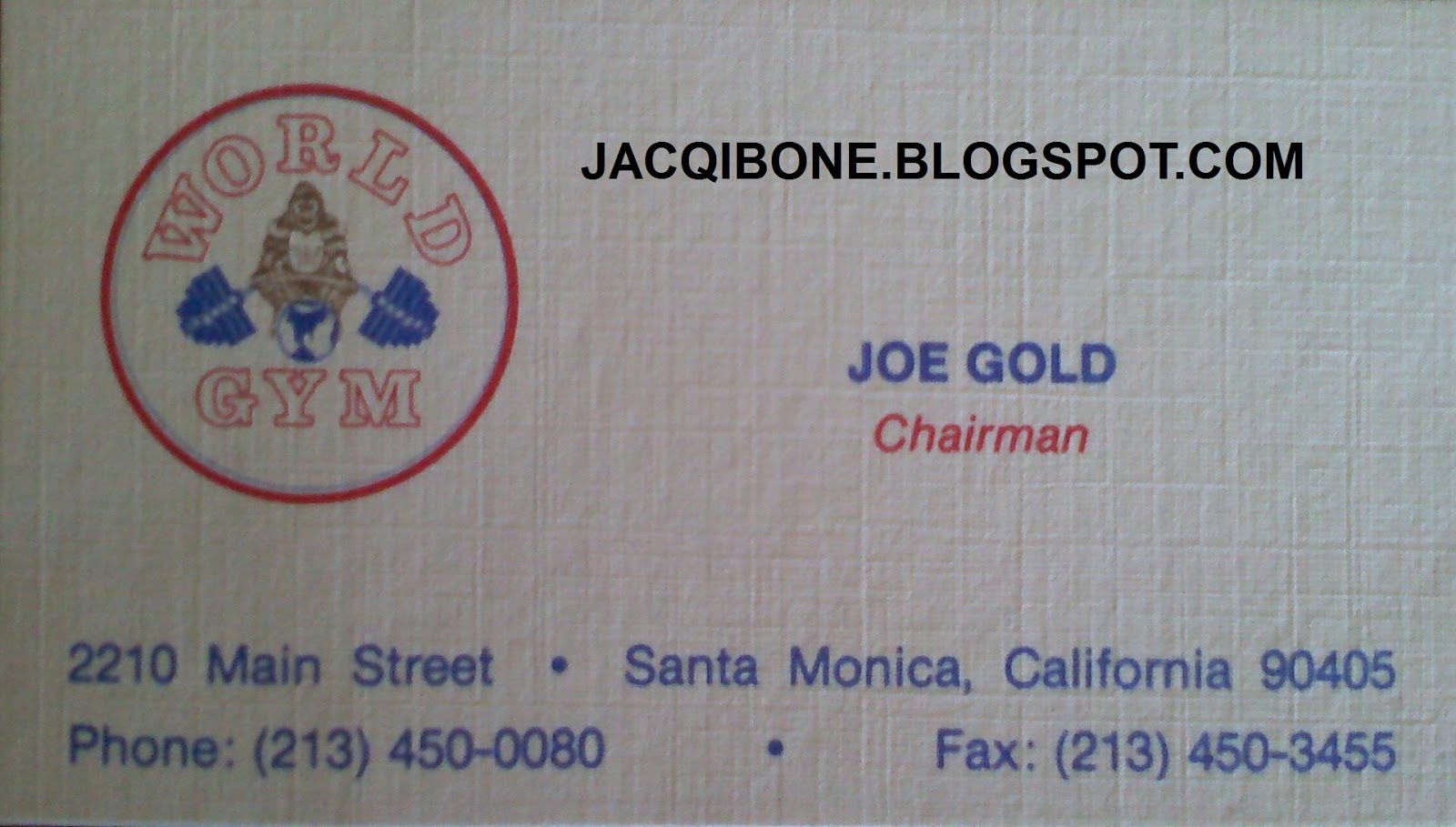 The Blog Gold's Gym Founder Joe Gold