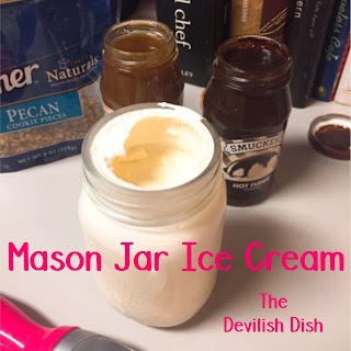 The Devilish Dish: Mason Jar Ice Cream