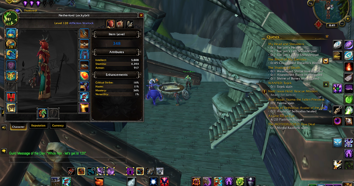 My Life in Azeroth Timewalking Gear Wow!!