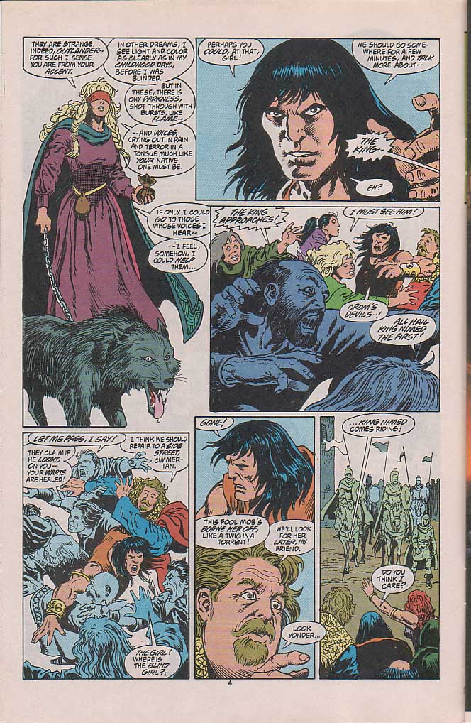 Read online Conan the Barbarian (1970) comic -  Issue #257 - 5