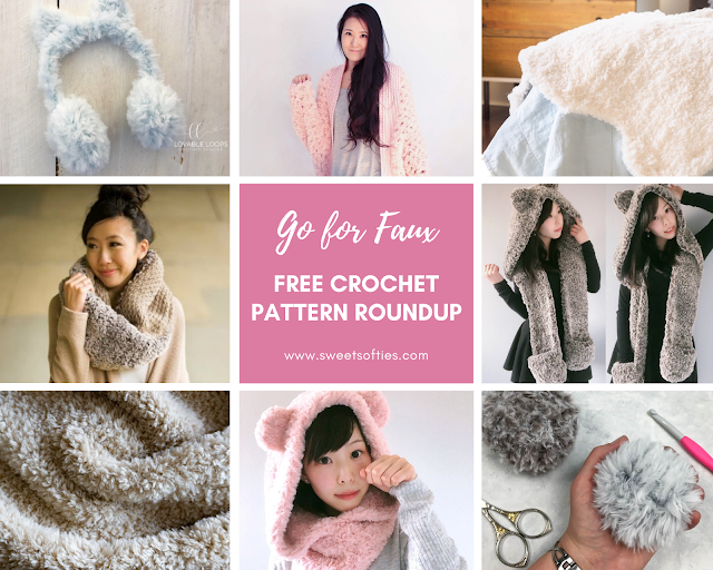 13 Incredible Faux Fur Crochet Projects (for beginners!) - Little