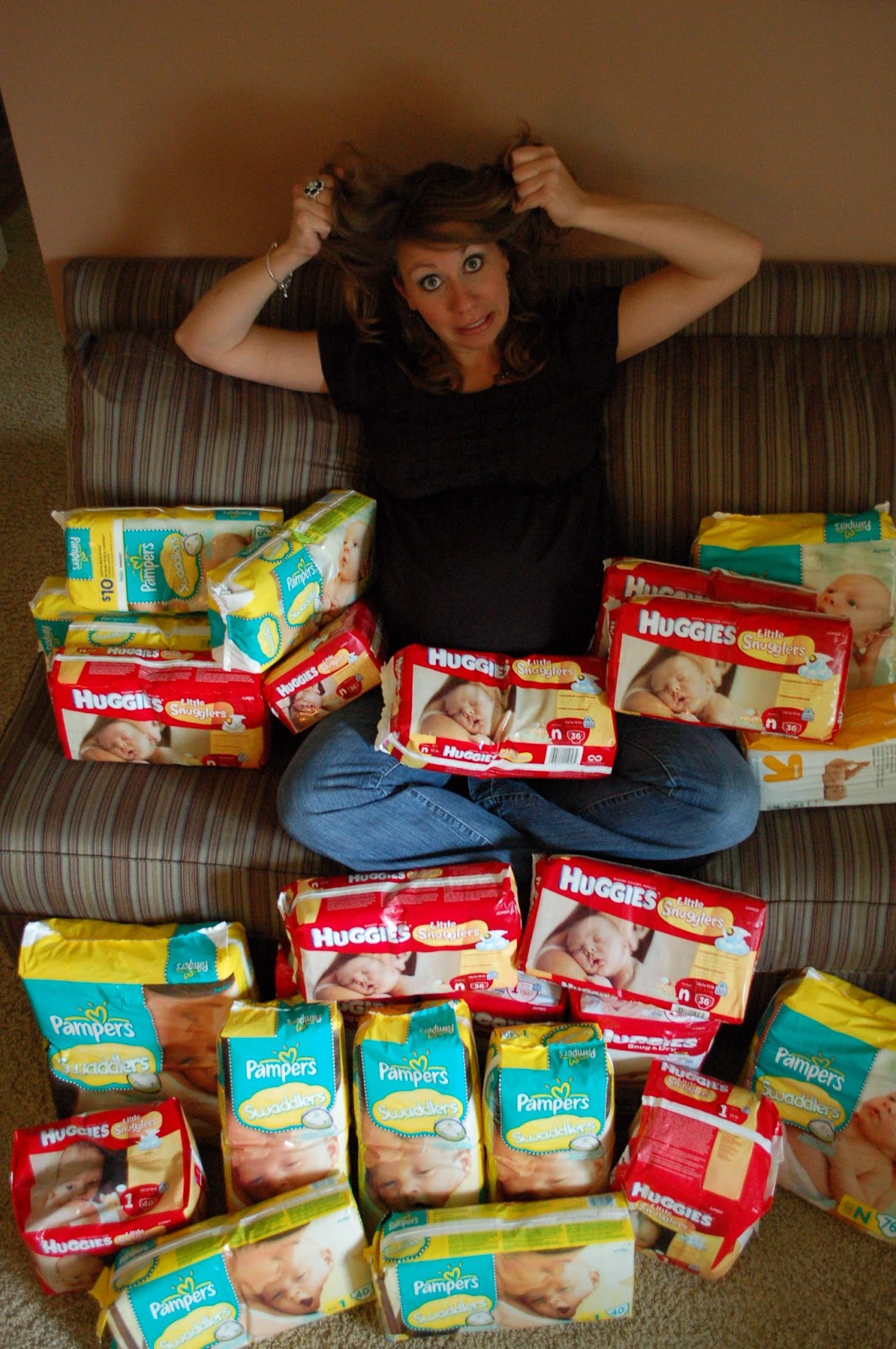 The McRae Family Twin boys...How many Diapers in ONE Year!? The