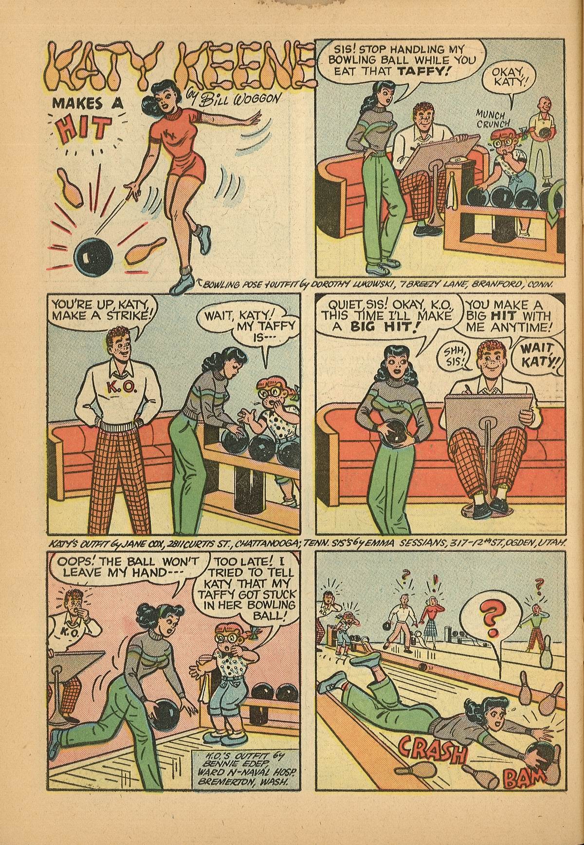 Read online Katy Keene (1949) comic -  Issue #16 - 28