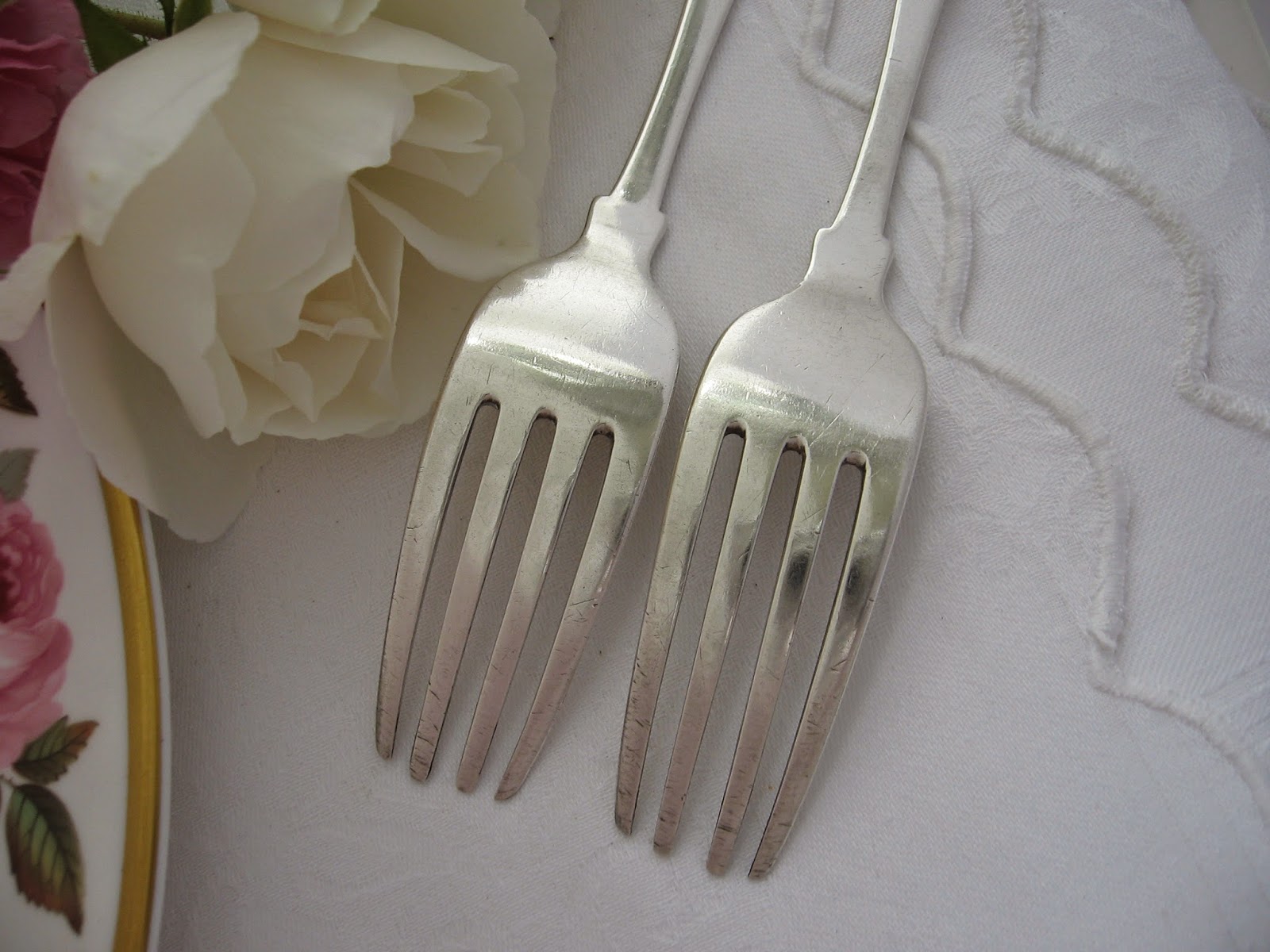 Antique Silver Forks IRISH SILVER FORKS
