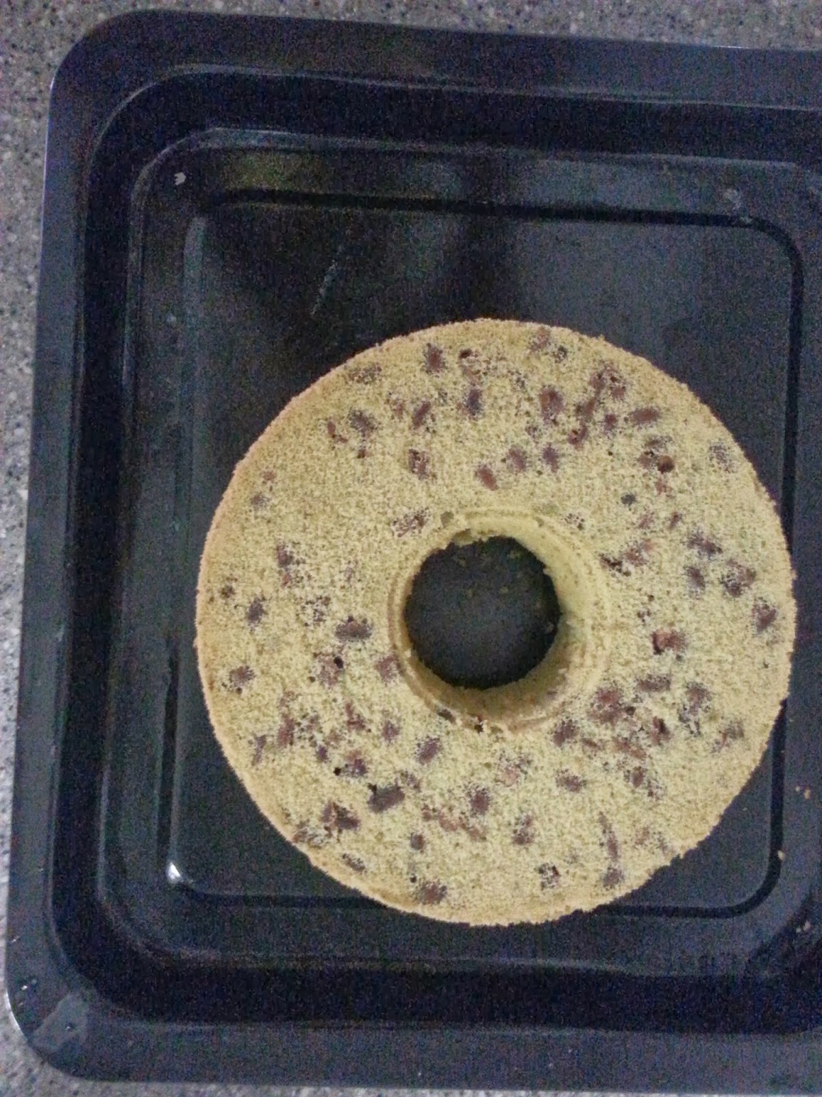 Matcha Azuki (Green Tea Red Bean) Chiffon Cake Recipe themoodkitchen