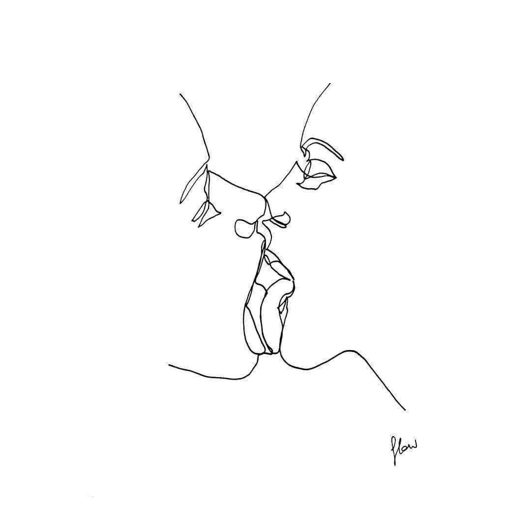 40 Amazing Artistic Sketches Depict The Ecstatic World Of Two Lovers
