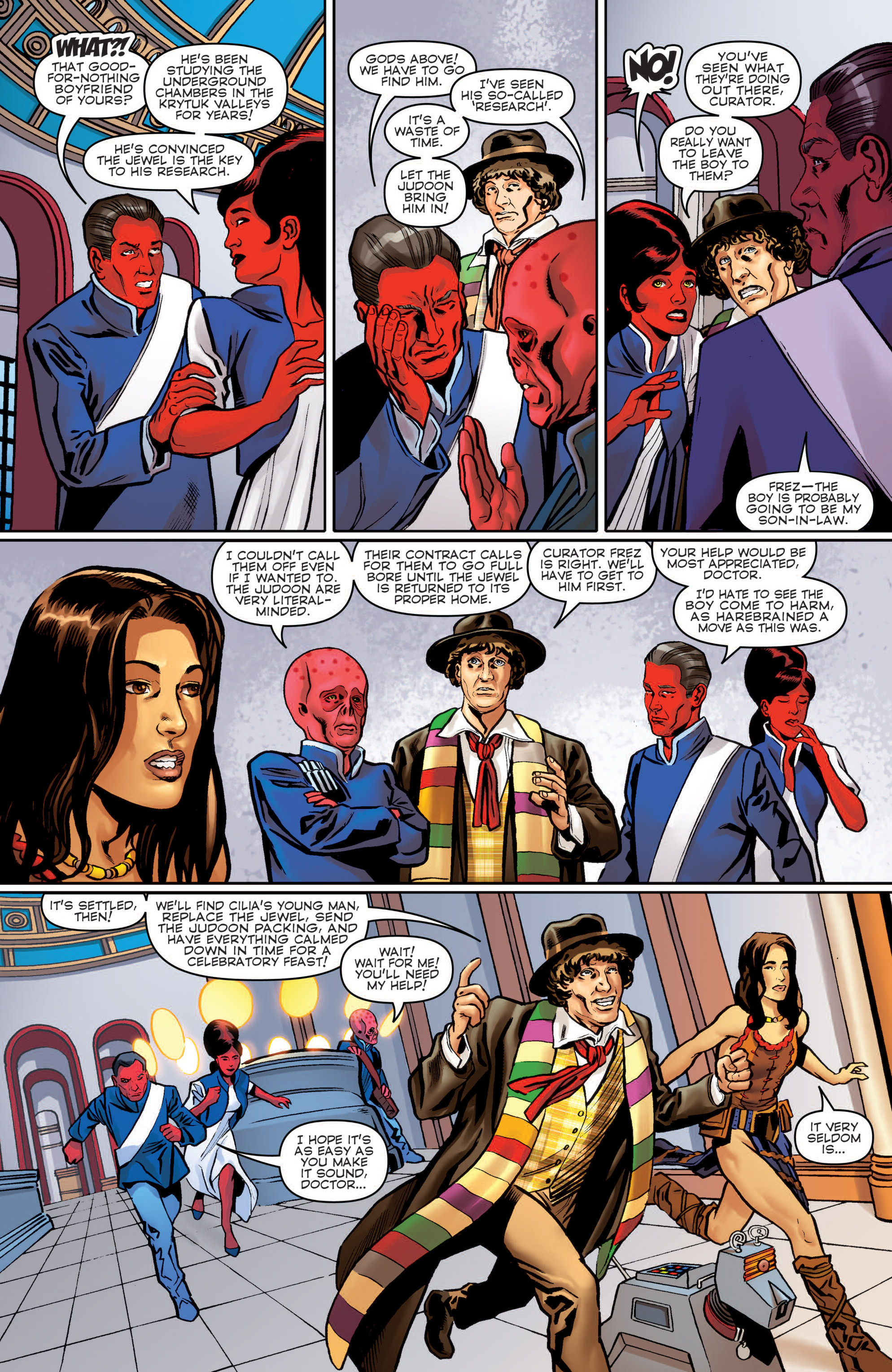 Read online Doctor Who: Prisoners of Time comic -  Issue #4 - 9