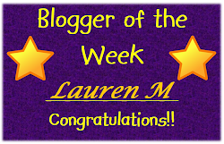 Blogger of the Week 1