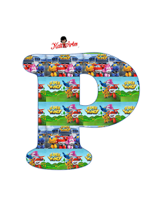 Abecedario de Super Wings. Super Wings Alphabet.