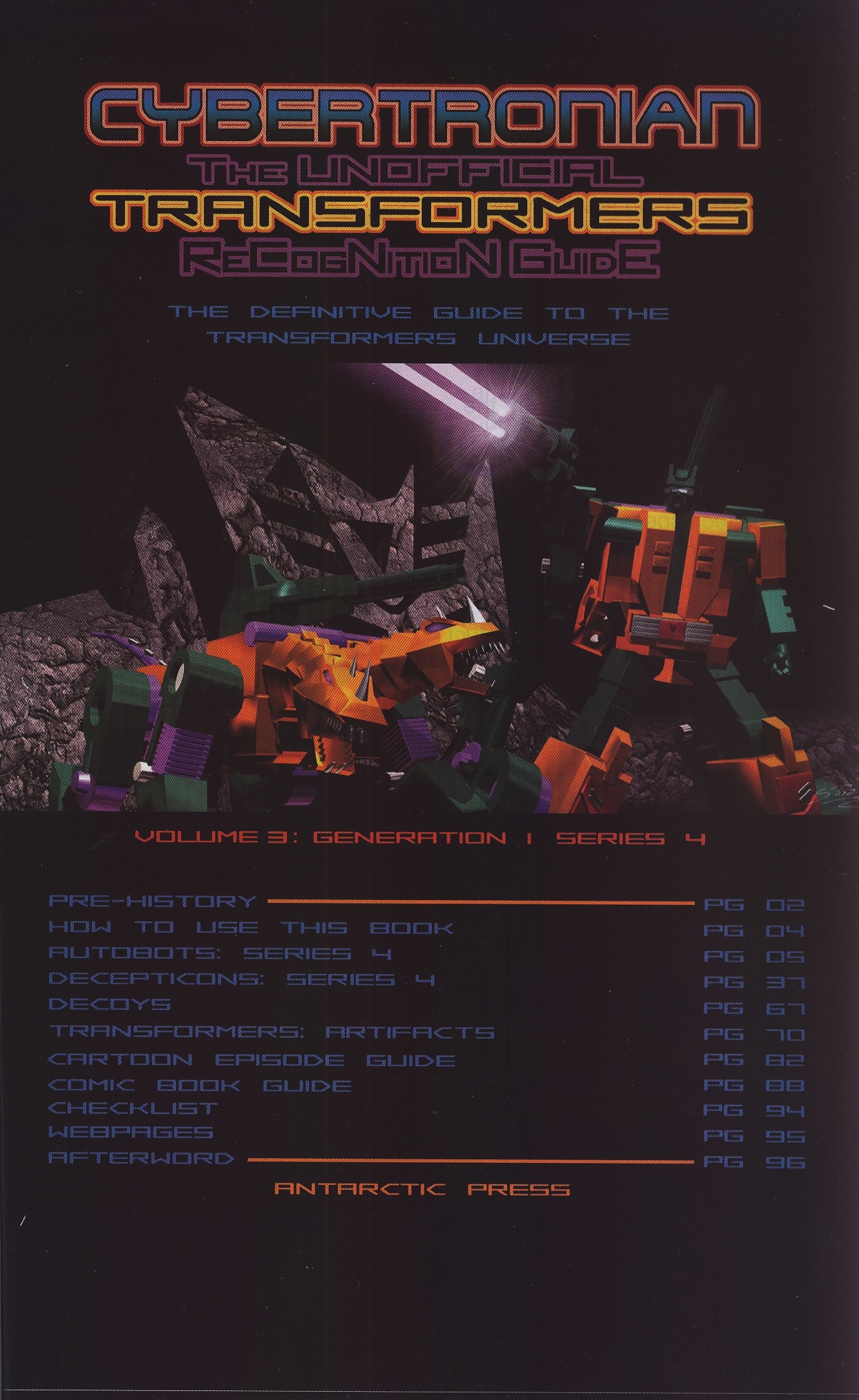 Read online Cybertronian: An Unofficial Transformers Recognition Guide comic -  Issue #3 - 2