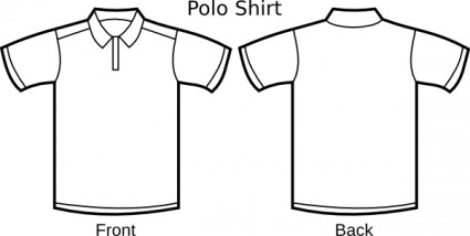 Boy Polo Shirt Template Free vector for download | Free vectors