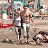 Dax Shepard And Kristen Bell On Beach Photostills