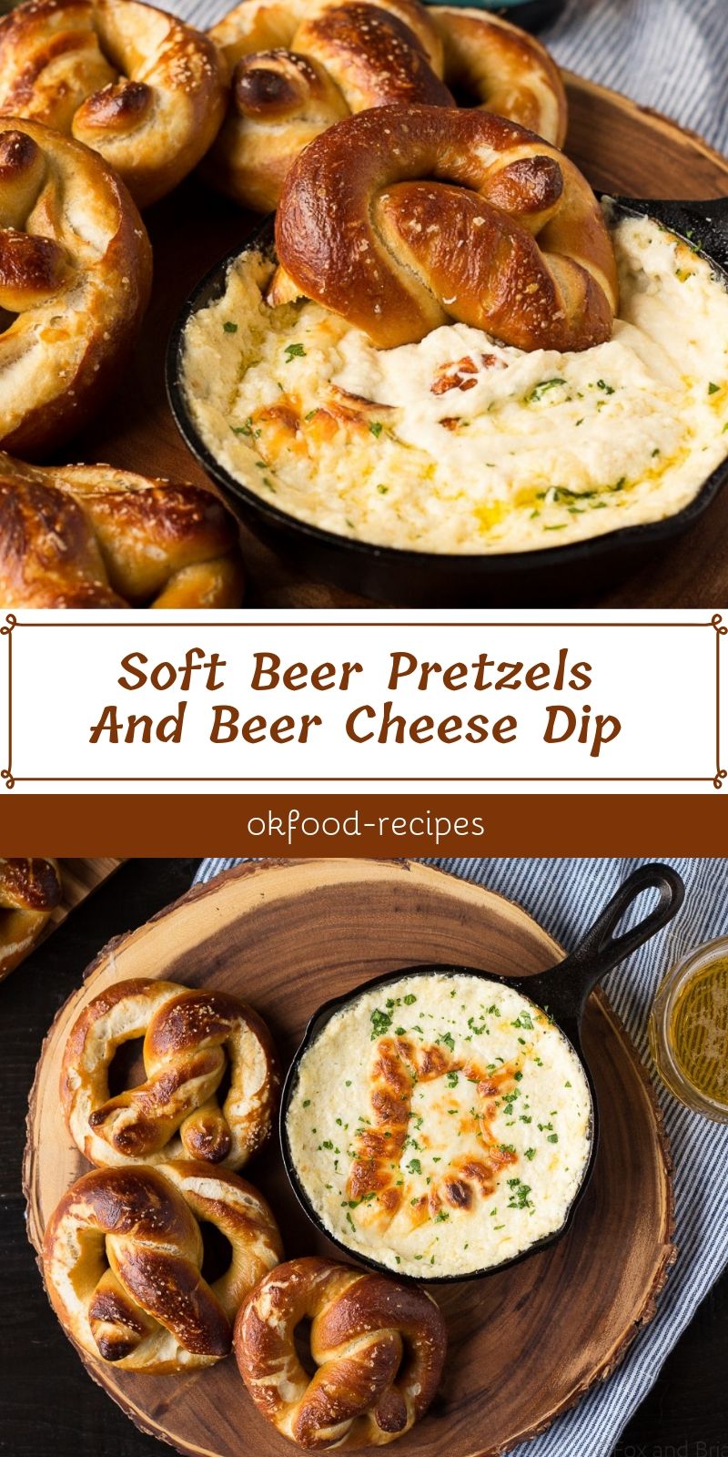 Soft Beer Pretzels And Beer Cheese Dip