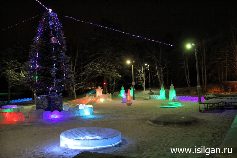 Ледовый городок 2016. Город Снежинск. Челябинская область