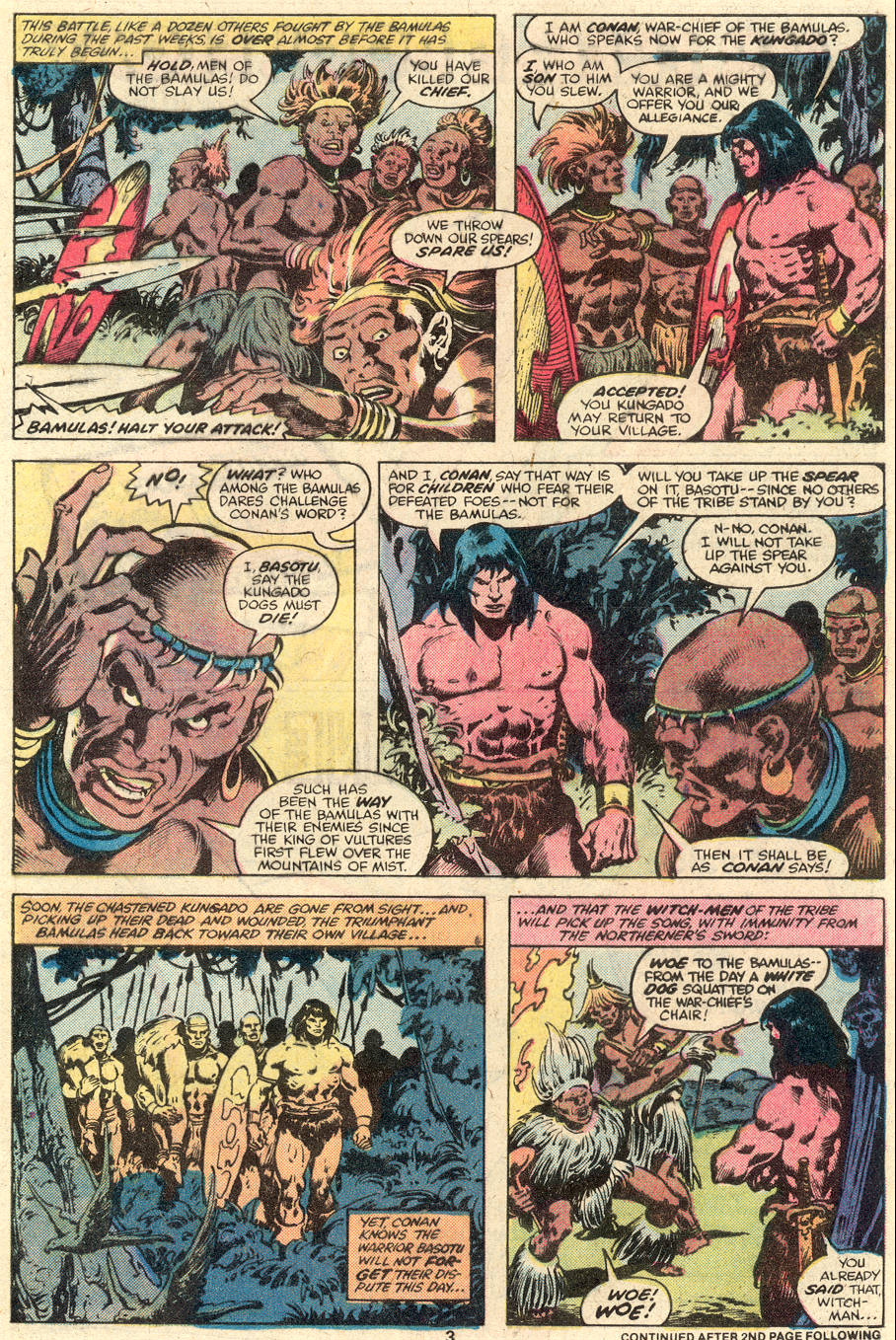 Read online Conan the Barbarian (1970) comic -  Issue #102 - 4