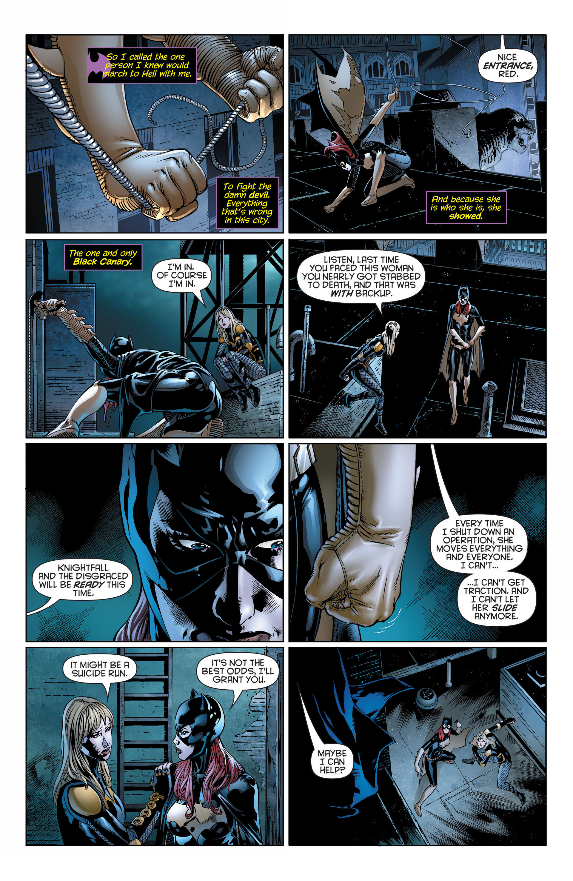 Read online Batgirl (2011) comic -  Issue #32 - 19