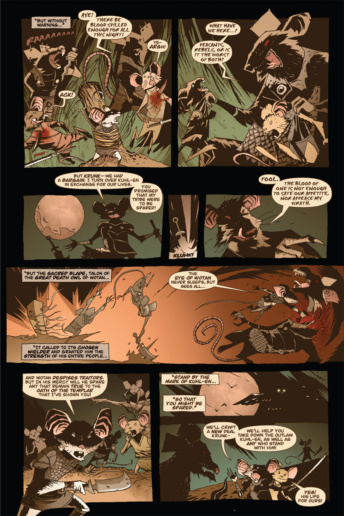 Read online The Mice Templar Volume 1 comic -  Issue #6 - 7