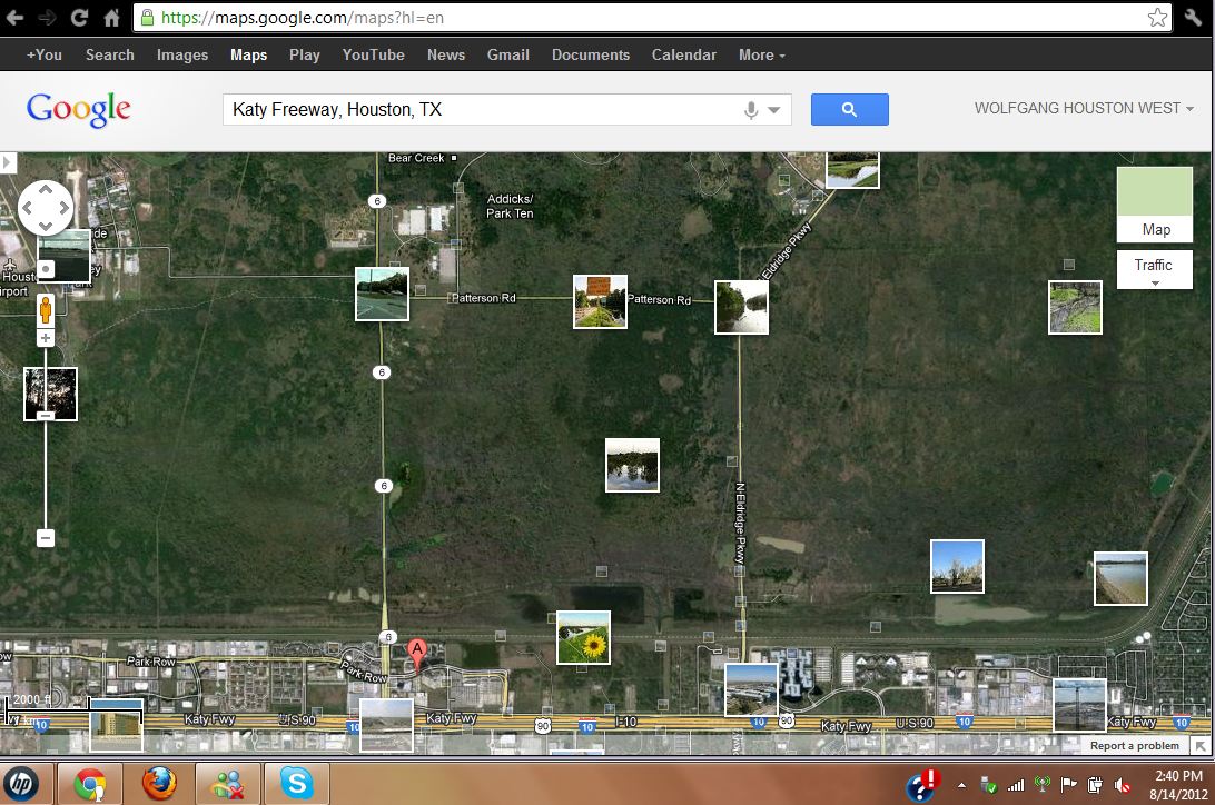 HTownWest Photo Blog Crossing Addicks Reservoir via Patterson Road